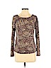 Betsey Johnson Brown Long Sleeve Top Size S - photo 1