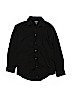 Chaps Solid Black Long Sleeve Button-Down Shirt Size 14 - 16 - photo 1