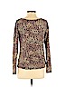 Betsey Johnson Brown Long Sleeve Top Size S - photo 2