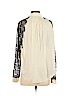 RACHEL Rachel Roy 100% Polyester Ivory Long Sleeve Blouse Size M - photo 2