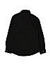 Chaps Solid Black Long Sleeve Button-Down Shirt Size 14 - 16 - photo 2