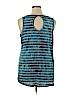 Balance Collection Blue Sleeveless Top Size 1X - photo 2