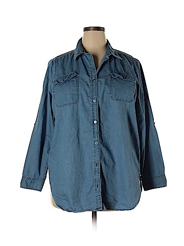 Avenue Long Sleeve Button-Down Shirt (view 1)