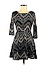 Lily Rose Black Casual Dress Size XS - photo 1