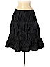 Carlisle 100% Silk Black Silk Skirt Size 6 - photo 2