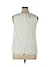 Cristina White Sleeveless Blouse Size XL - photo 2