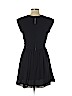 Rebecca Taylor 100% Polyester Black Casual Dress Size 10 - photo 2