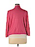 Cj Banks 100% Acrylic Pink Cardigan Size 1X - photo 2