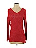 Zara 100% Viscose Red Pullover Sweater Size S - photo 1