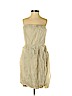 Lavender Label by Vera Wang 100% Silk Tan Cocktail Dress Size 4 - photo 1