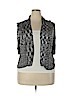 Lane Bryant 100% Rayon Black Cardigan Size 28 - 26 Plus - photo 1
