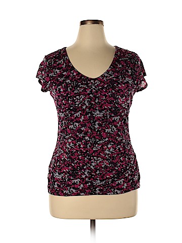 Halogen Short Sleeve Top (view 1)