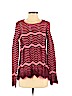 Ella Moss Burgundy Pullover Sweater Size XS - photo 1