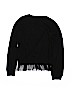 H&M 100% Cotton Graphic Black Pullover Sweater Size 6 - 8 - photo 2