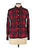 Tommy Hilfiger 100% Cotton Red Long Sleeve Button-Down Shirt Size L - photo 1