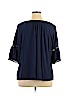 Old Navy Blue 3/4 Sleeve Top Size XXL - photo 2