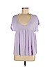 Mudd Purple Short Sleeve Top Size M - photo 1