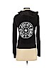 Juicy Couture 100% Polyester Black Zip Up Hoodie Size S - photo 2