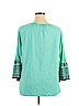 St. John's Bay Blue Long Sleeve Top Size XXL - photo 2