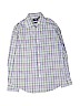 Chaps Blue Long Sleeve Button-Down Shirt Size 10 - 12 - photo 1