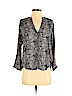 Soft Joie 100% Rayon Gray 3/4 Sleeve Blouse Size XS - photo 1