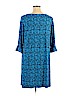 Leota Blue Casual Dress Size 16 Tall (1) - photo 2