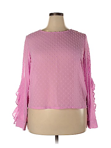 A New Day Long Sleeve Blouse (view 1)