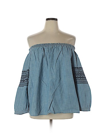 Gap 3/4 Sleeve Blouse (view 1)