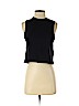 Vince. 100% Cotton Black Sleeveless Top Size XS - photo 1