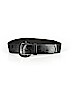 White House Black Market 100% Leather Solid Black Leather Belt Size M - photo 1