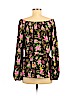 Betsey Johnson 100% Polyester Black Long Sleeve Blouse Size M - photo 2