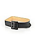 White House Black Market 100% Leather Solid Black Leather Belt Size L - photo 1