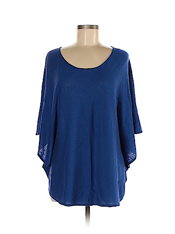 DKNY Silk Pullover Sweater (view 1)