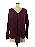 Assorted Brands Burgundy Cardigan Size M - photo 1