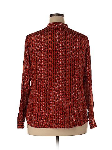 Lands' End Long Sleeve Blouse (view 2)