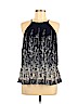 Joie 100% Polyester Blue Sleeveless Blouse Size M - photo 1