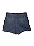 Gloria Vanderbilt Blue Denim Shorts Size 16 - photo 2