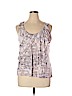 Coldwater Creek 100% Rayon Tan Sleeveless Blouse Size 1X - photo 1