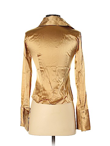Laundry by Shelli Segal Long Sleeve Silk Top (view 2)