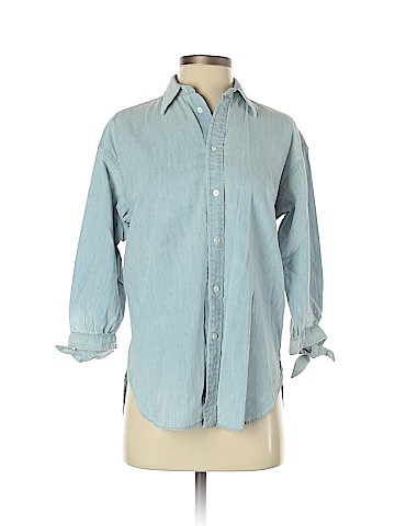 Polo by Ralph Lauren 3/4 Sleeve Button-Down Shirt (view 1)