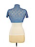 Demanding by Say What? 100% Acrylic Blue Shrug Size L - photo 2
