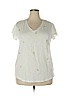 Gap 100% Cotton White Short Sleeve T-Shirt Size XXL - photo 1