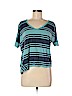 Splendid 100% Cotton Teal Short Sleeve Top Size M - photo 1