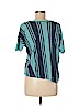 Splendid 100% Cotton Teal Short Sleeve Top Size M - photo 2