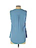 Express 100% Polyester Blue Sleeveless Blouse Size S (petite) - photo 2