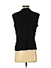 St. John Black Sleeveless Top Size S - photo 2