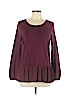 Ann Taylor LOFT Burgundy Pullover Sweater Size L (petite) - photo 1