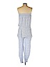 Victoria's Secret 100% Polyester Blue Jumpsuit Size M - photo 2