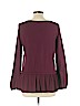 Ann Taylor LOFT Burgundy Pullover Sweater Size L (petite) - photo 2