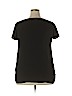 Mossimo 100% Rayon Black Short Sleeve Blouse Size XXL - photo 2